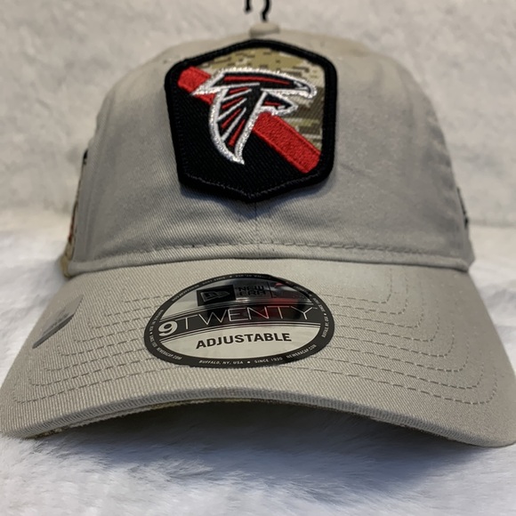 Atlanta Falcons New Era 2023 Salute To Service 9TWENTY Cap Stone Color - Picture 1 of 13